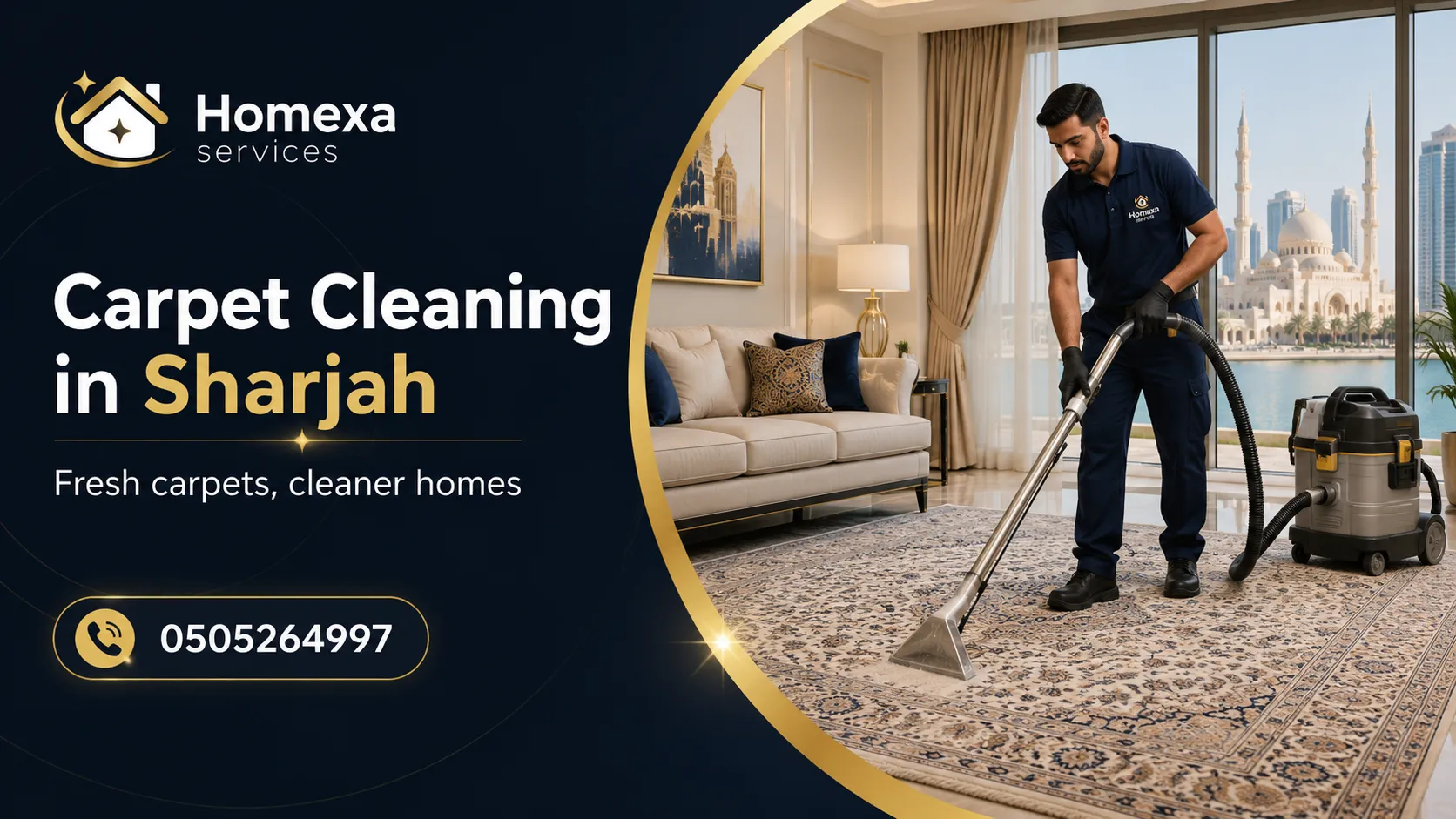 Carpet Cleaning Company in Sharjah for villas apartments offices hotels mosques and commercial projects