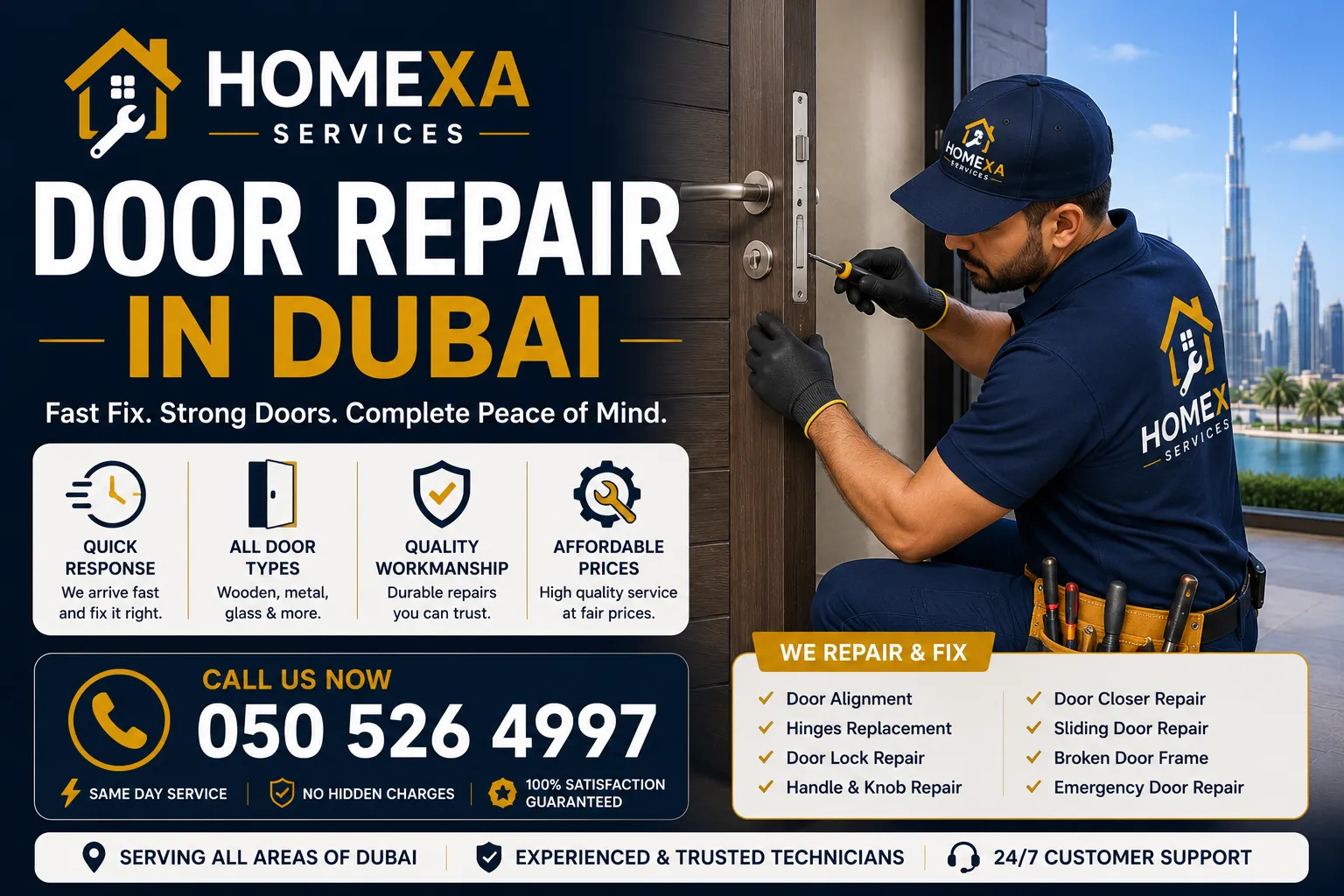 Door Repair in Dubai