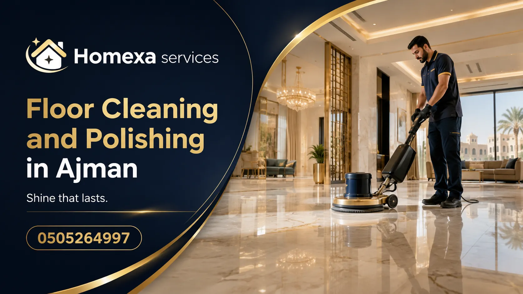 Floor cleaning company in Ajman for ceramic porcelain tile vinyl and epoxy floors