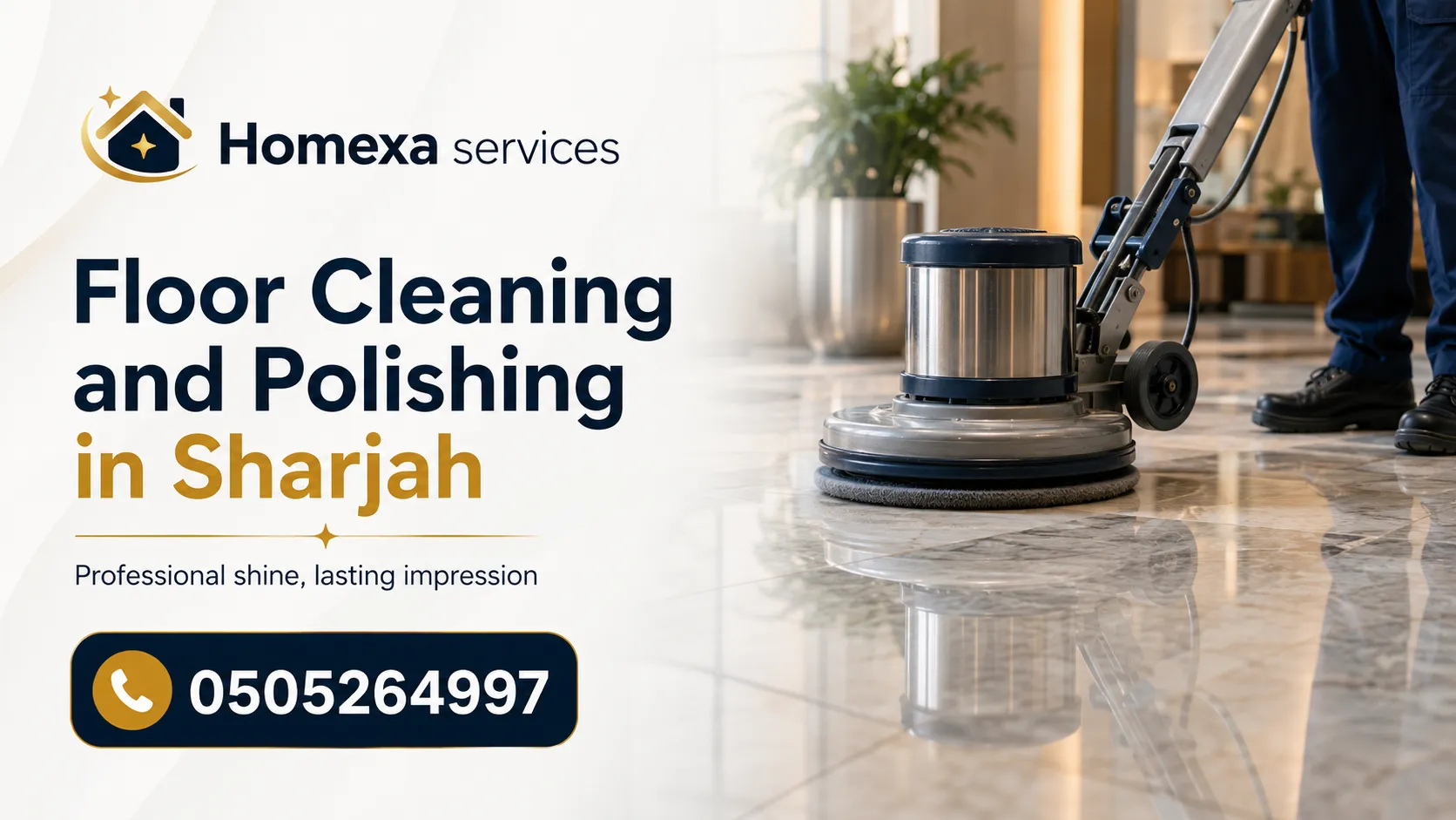 Floor cleaning and polishing in Sharjah for villas houses apartments offices and shops