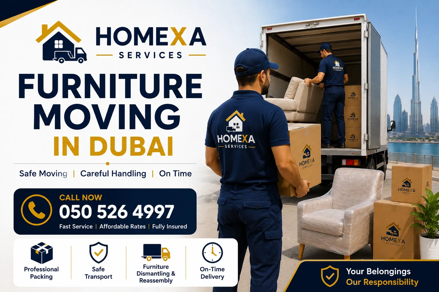 Furniture Moving in Dubai
