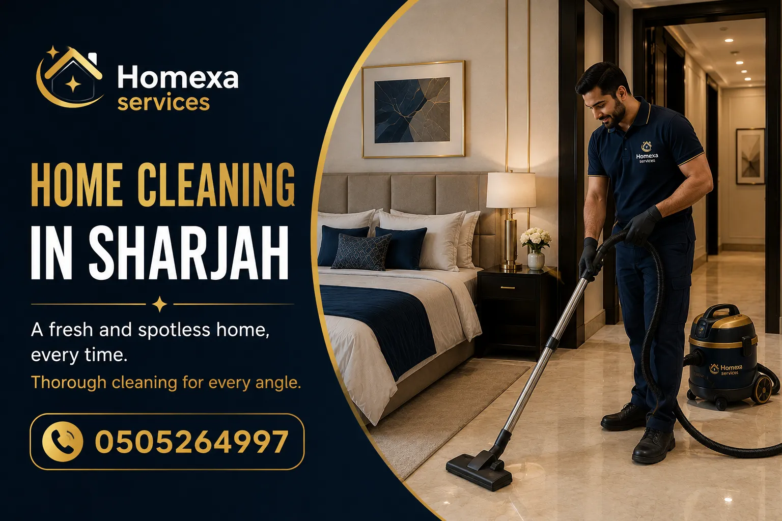 House Cleaning Company in Sharjah with sofa carpet curtain and mattress cleaning add-on packages