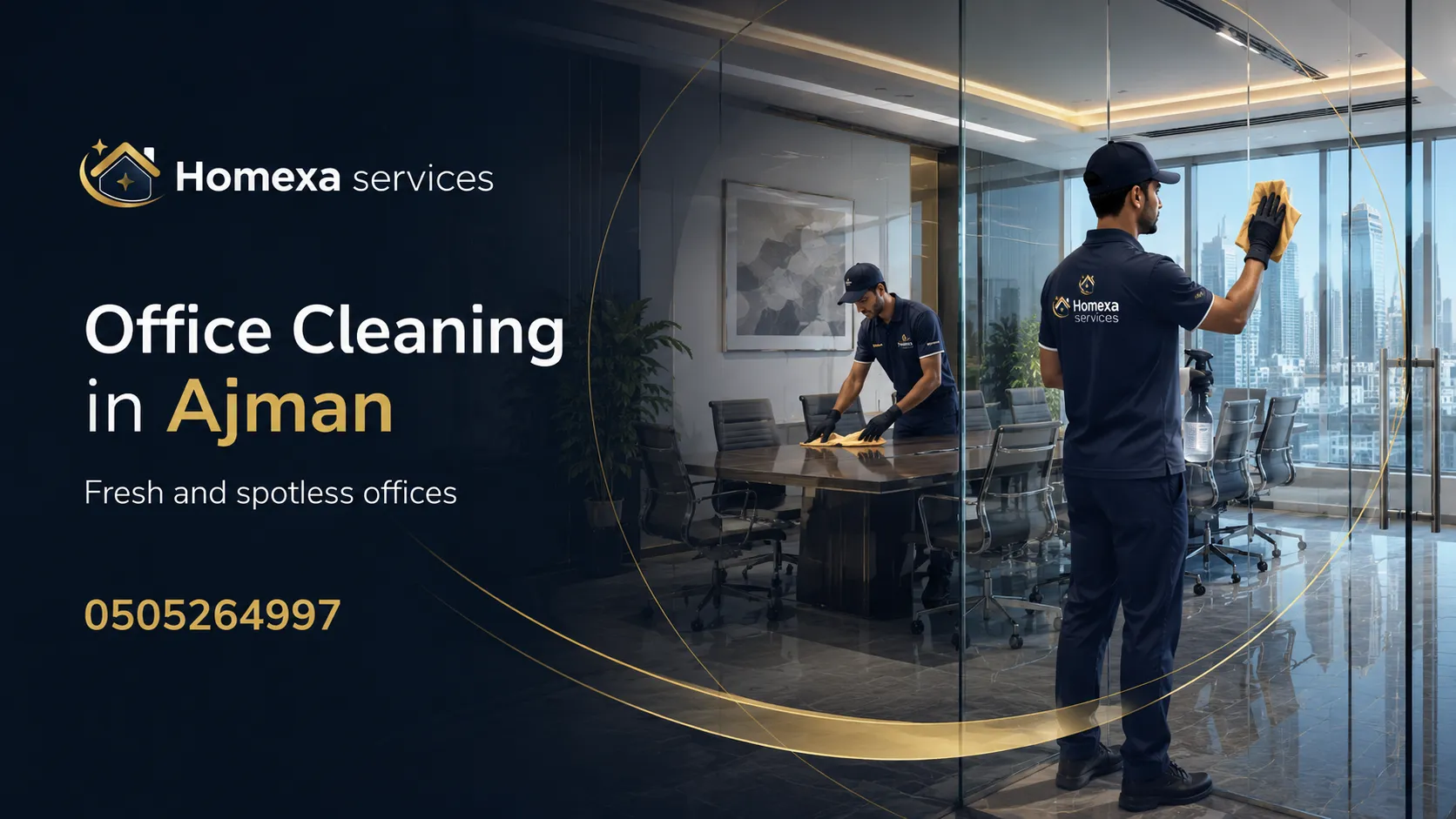 Deep office cleaning in Ajman for desks workstations carpets floors meeting rooms and corporate offices