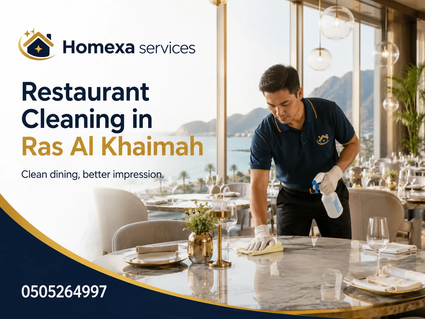 Professional restaurant cleaning in Ras Al Khaimah
