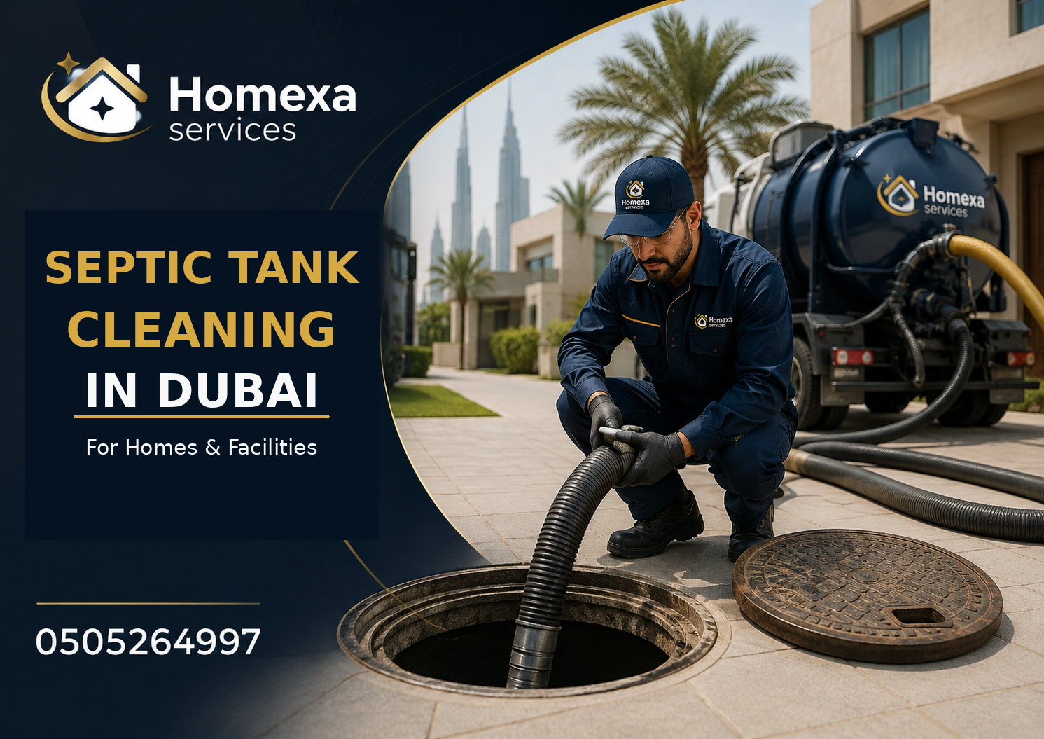 Sewage Tank Cleaning prices in Dubai for villas buildings commercial facilities and large wastewater tanks