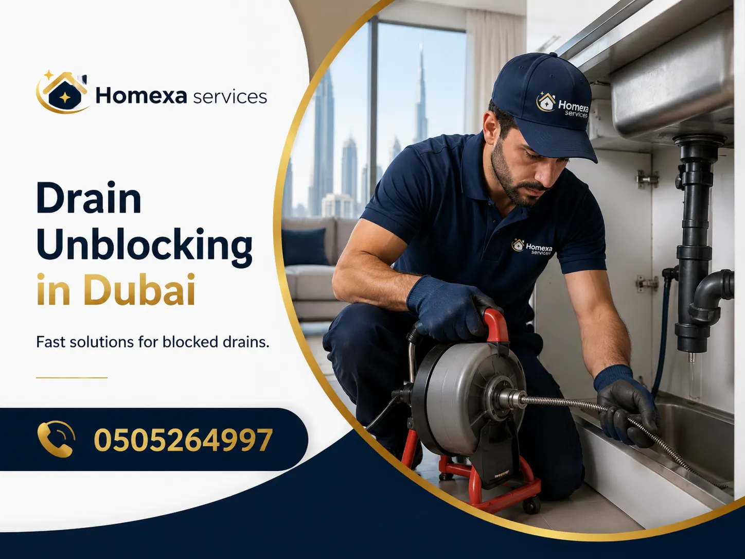 Sewer unblocking and drain cleaning in Dubai
