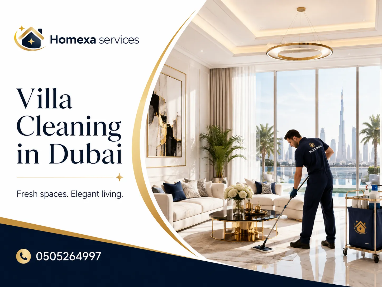 Deep villa cleaning company in Dubai