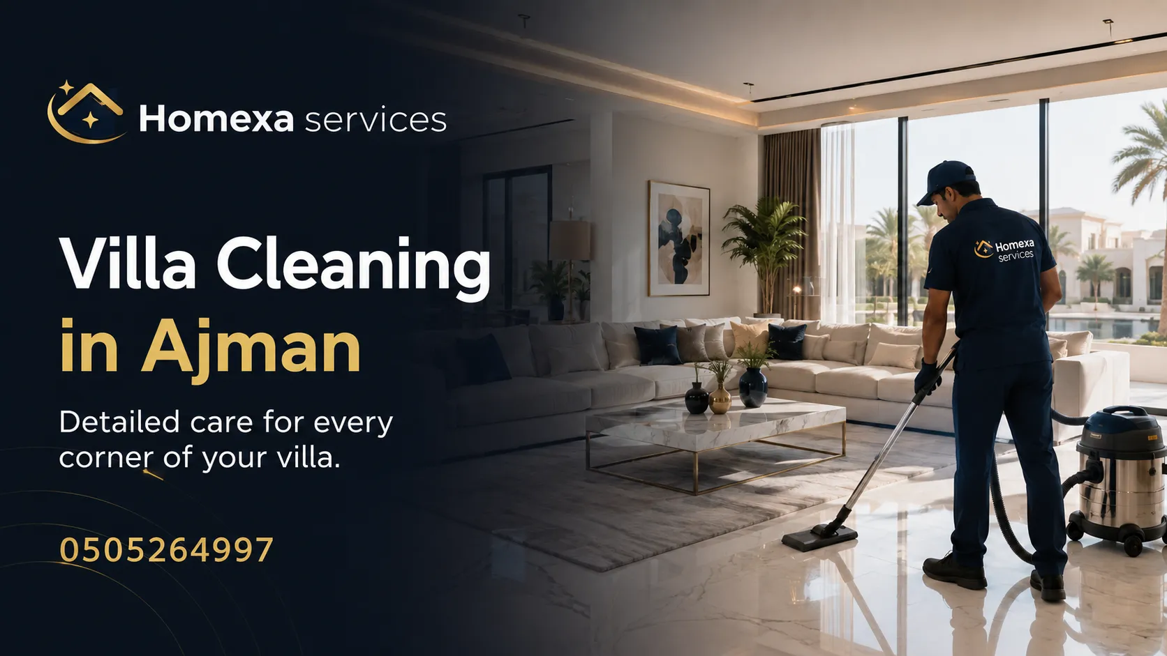 Professional Villa Cleaning in Ajman