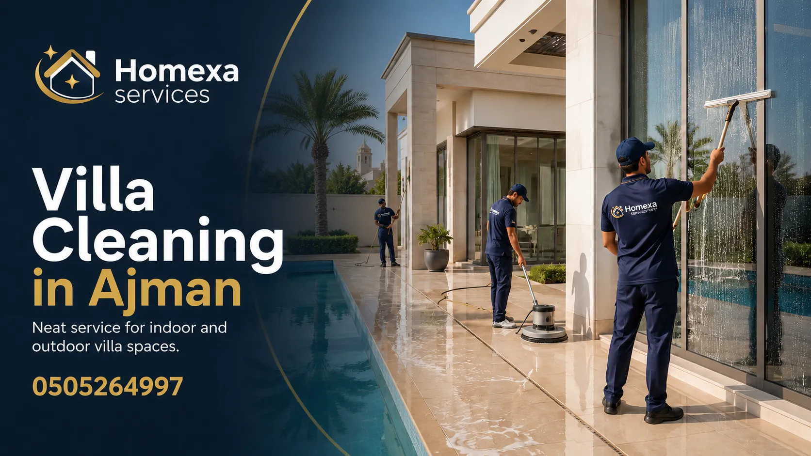 Deep Villa Cleaning Services in Ajman