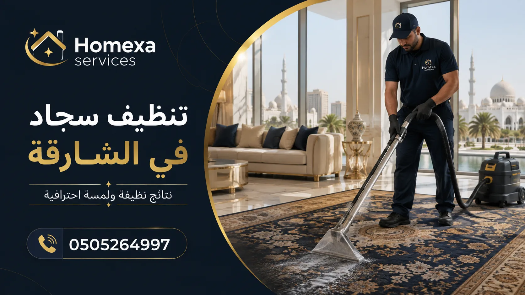 تنظيف سجاد وموكيت في الشارقة للمنازل والفلل والمكاتب من 12 درهم للمتر