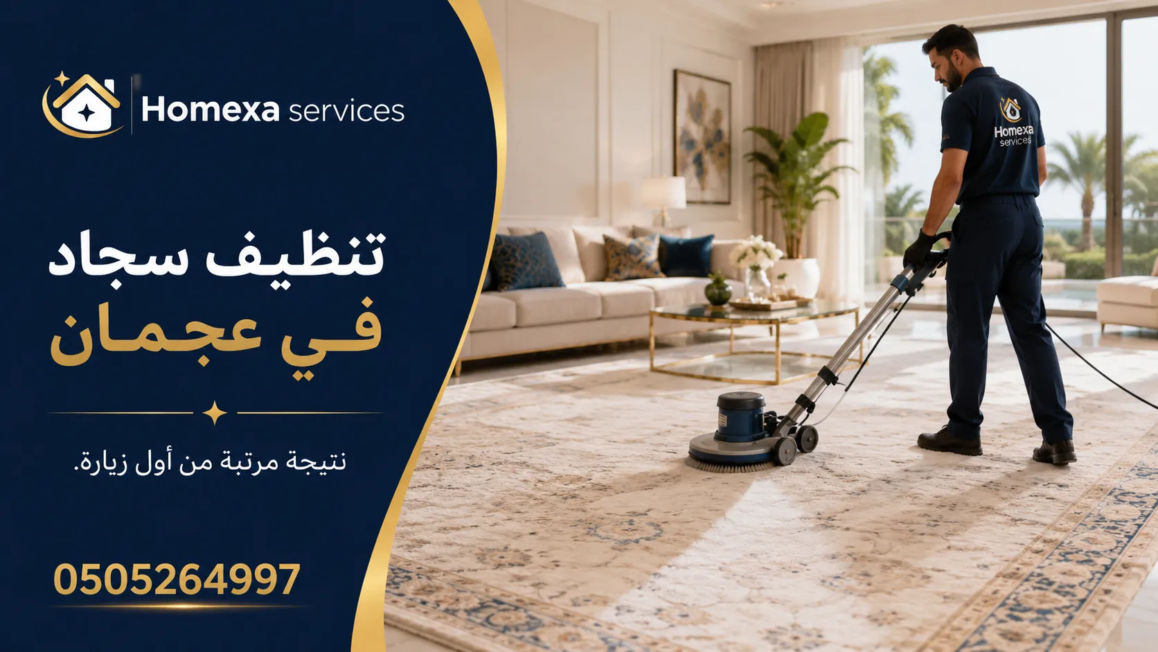 شركة تنظيف سجاد وموكيت في عجمان لتنظيف البقع والأوساخ والسجاد والموكيت المثبت