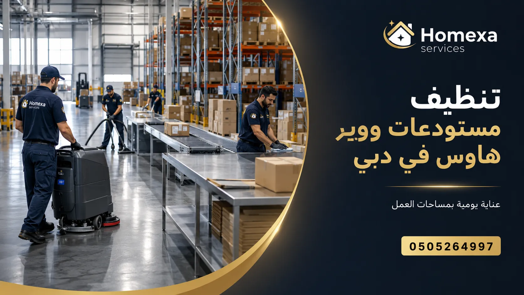 شركة تنظيف مستودعات في دبي لتنظيف الوير هاوس والمخازن التجارية والصناعية