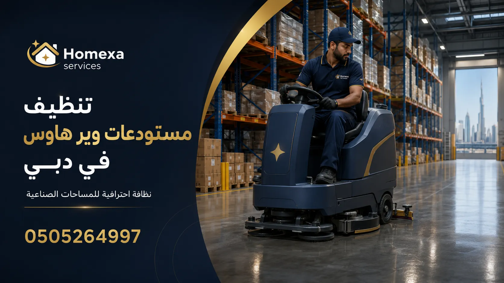 أسعار وتنظيف مستودعات ووير هاوس في دبي للمخازن اللوجستية والصناعية والتجارية