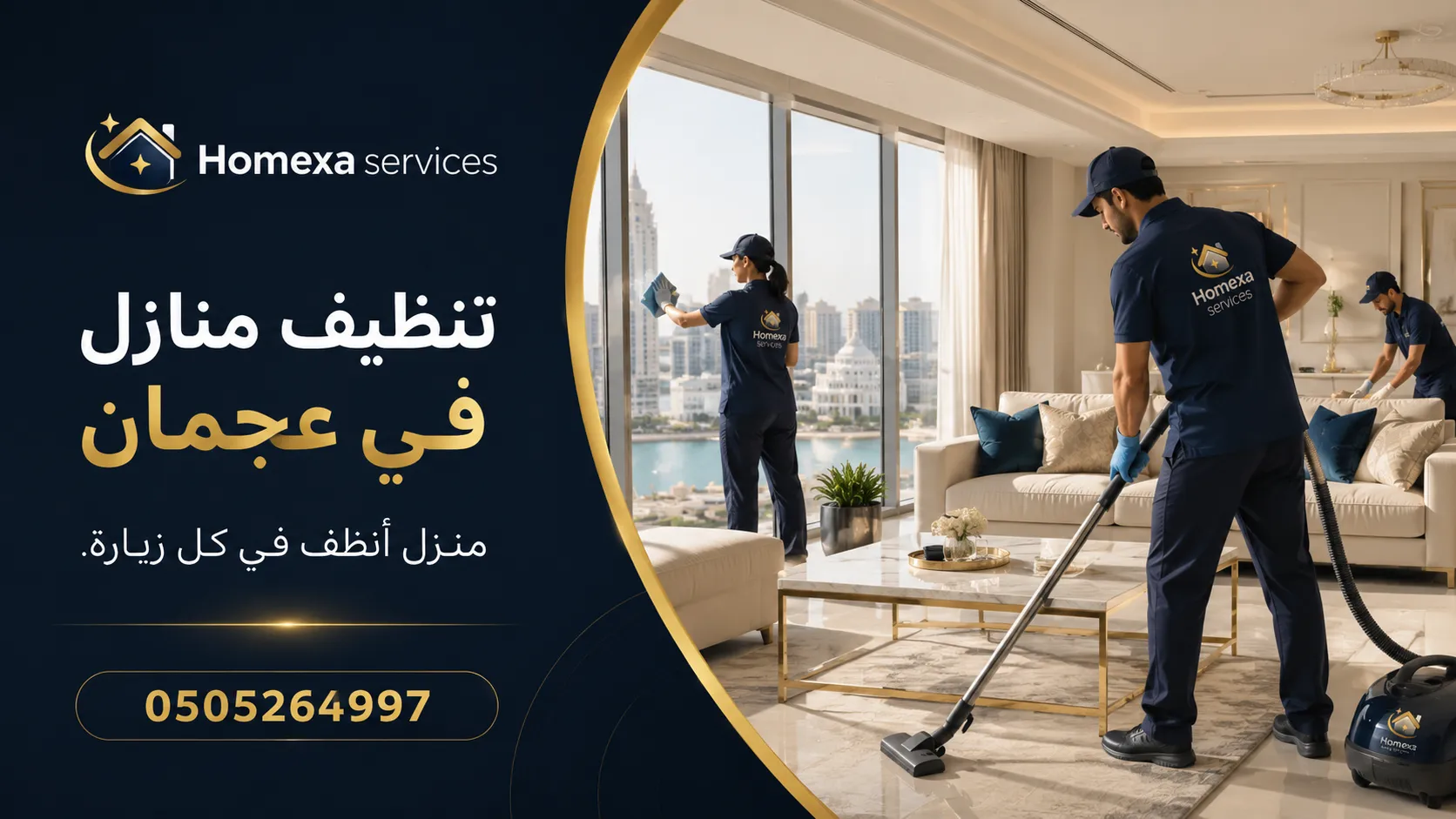 شركة تنظيف منازل في عجمان لتنظيف الغرف والصالات والمطابخ والحمامات