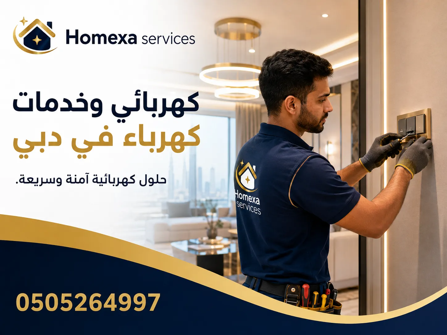 خدمات كهرباء وصيانة كهربائية في دبي