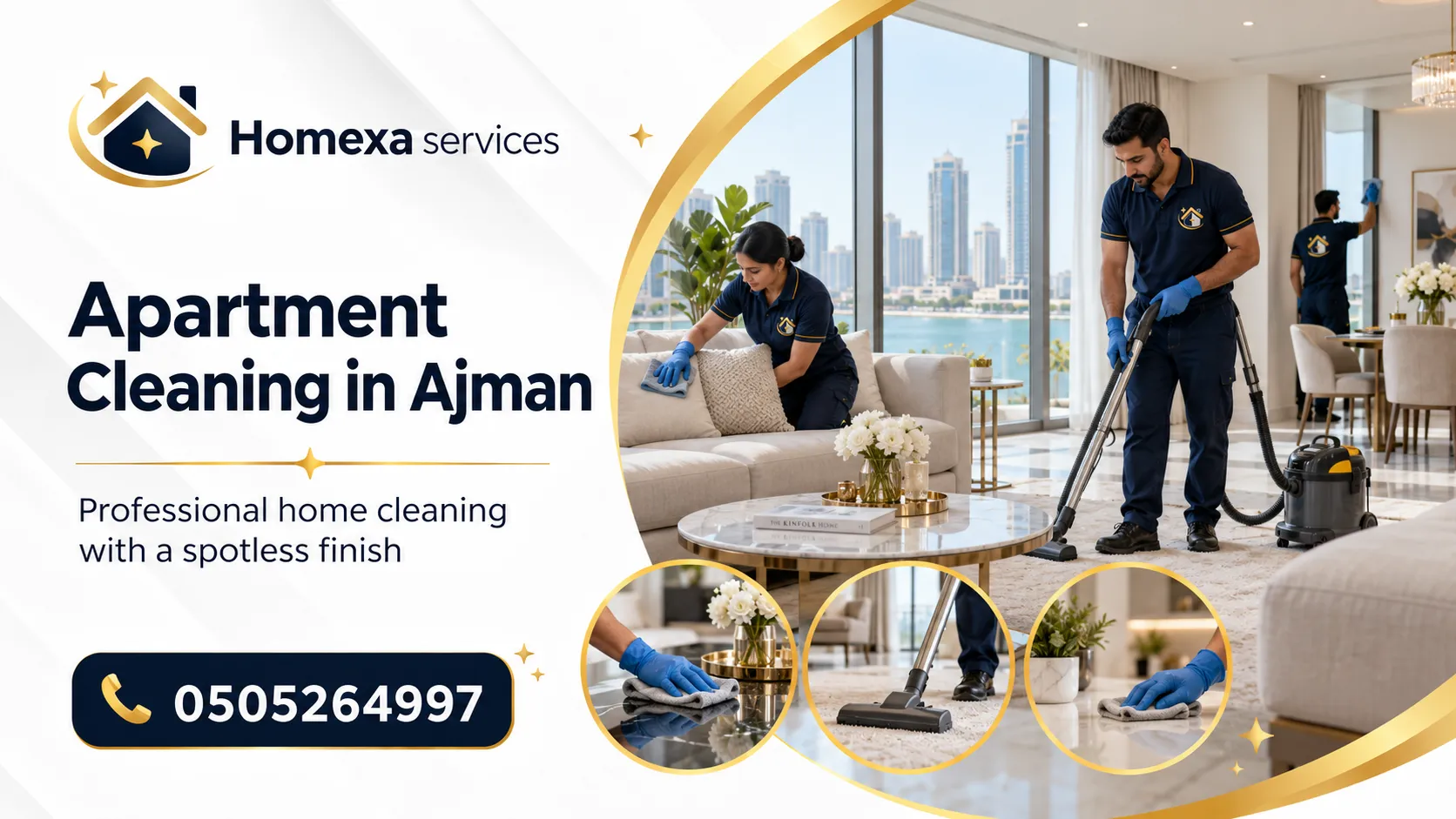 Apartment Cleaning in Ajman by Home Xa Services