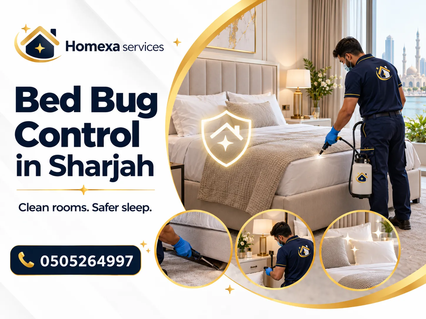 Home Xa Services Bed Bug Control in Sharjah