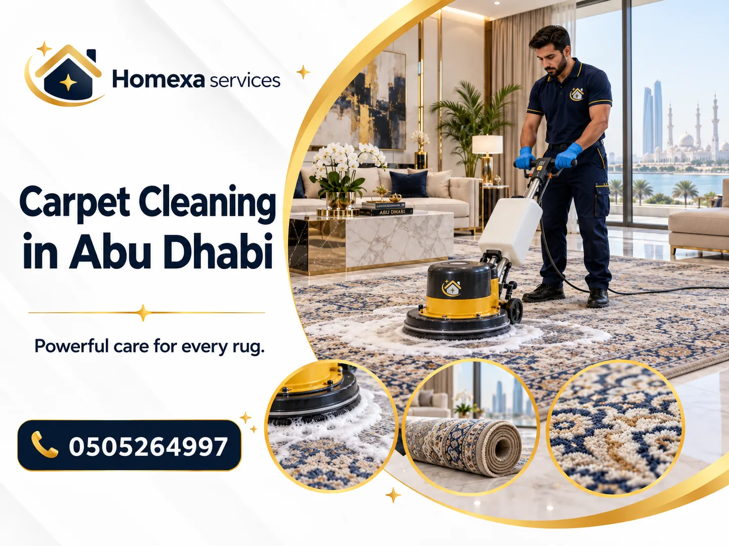 Carpet Cleaning in Abu Dhabi for rugs fitted carpet stains and deep cleaning