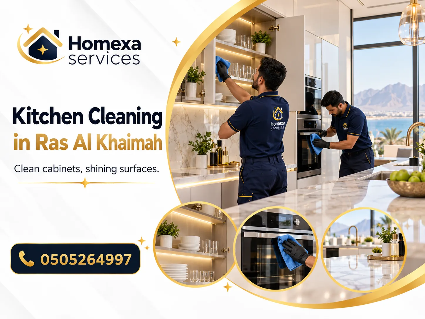 Kitchen Cleaning Company in Ras Al Khaimah by Home Xa Services
