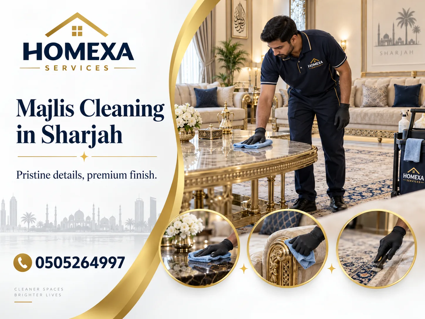 Majlis Cleaning in Sharjah for Arabic seating and upholstered majlis