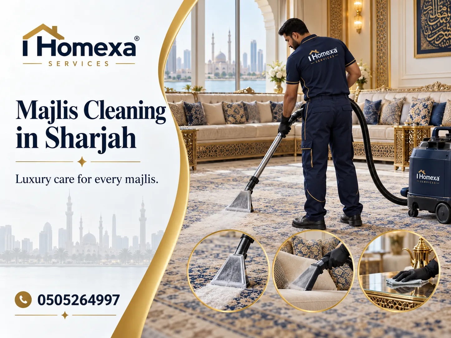 Final review after Majlis Cleaning in Sharjah