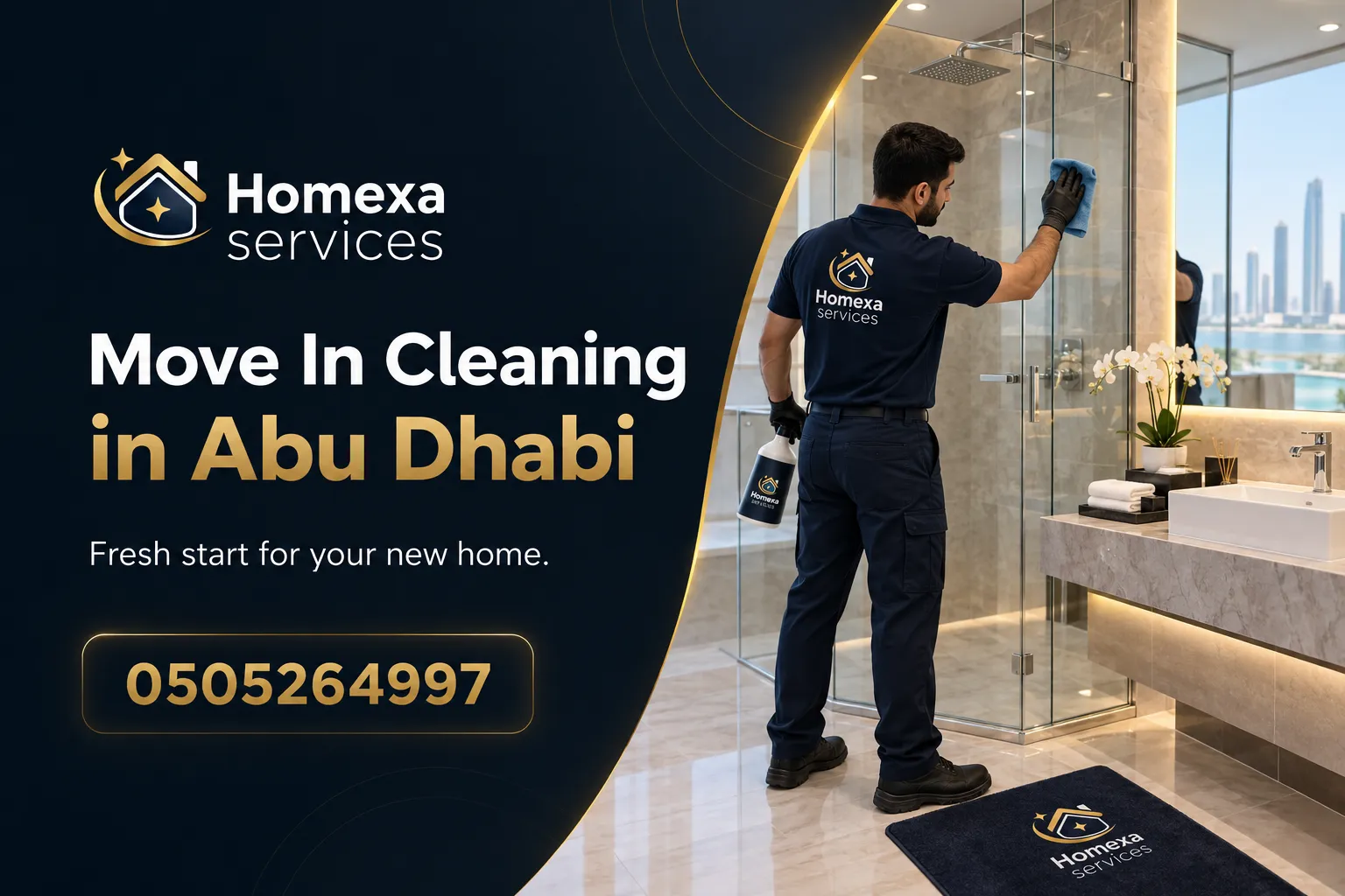 Move-In Cleaning in Abu Dhabi step by step