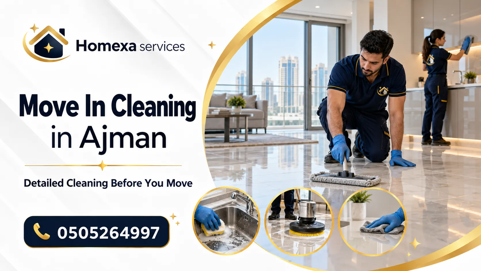 Move In Cleaning Company in Ajman Home Xa Services
