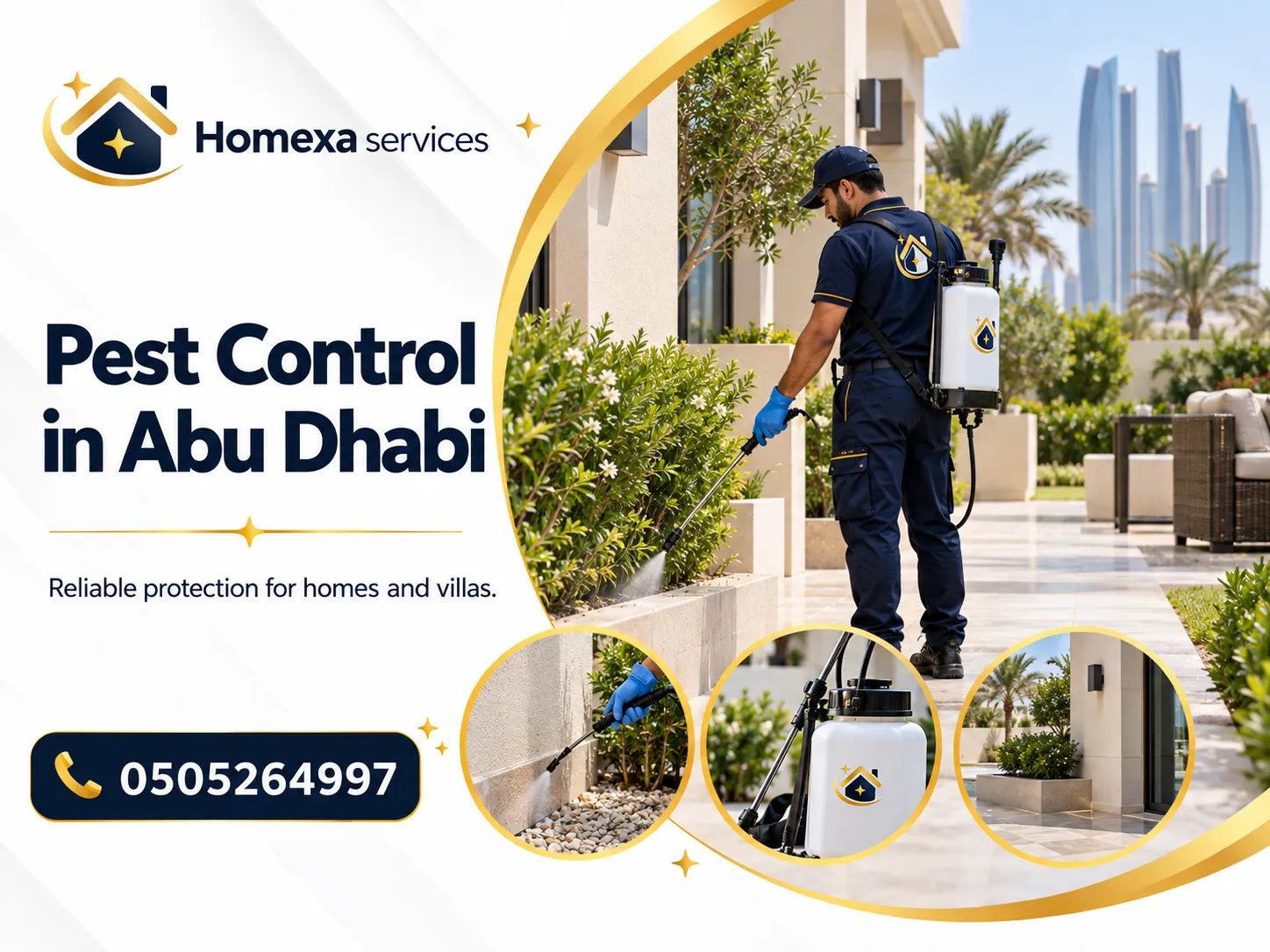 Pest Control in Abu Dhabi service for residential and commercial properties