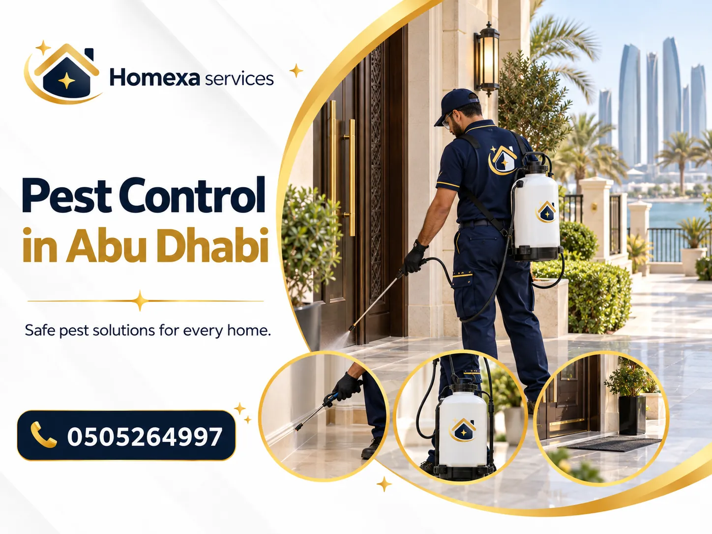 Home Xa Services Pest Control in Abu Dhabi