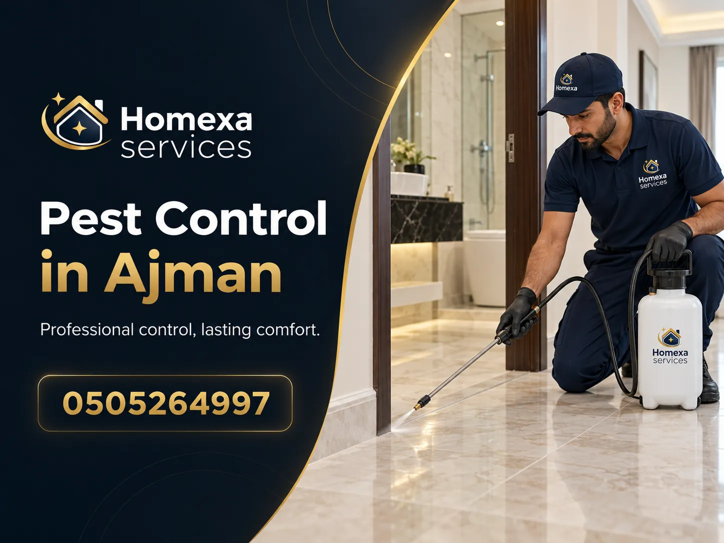Pest Control in Ajman for homes villas and apartments