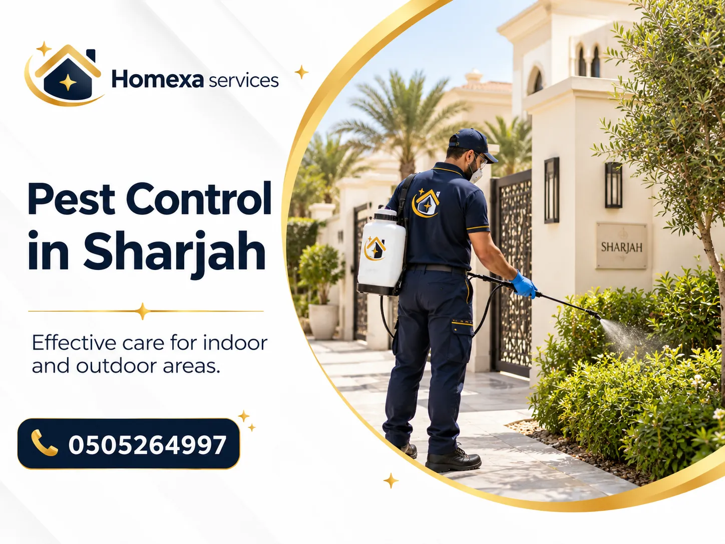 Pest Control in Sharjah for homes apartments and villas