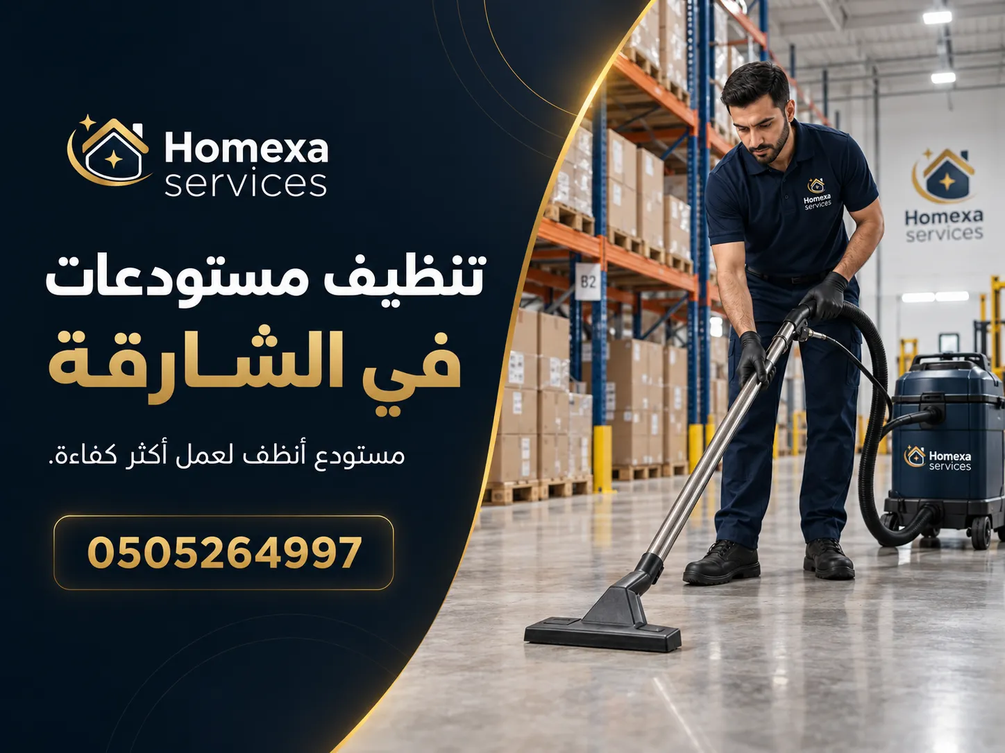 معدات تنظيف مستودعات في الشارقة وتنظيف الأرضيات والممرات