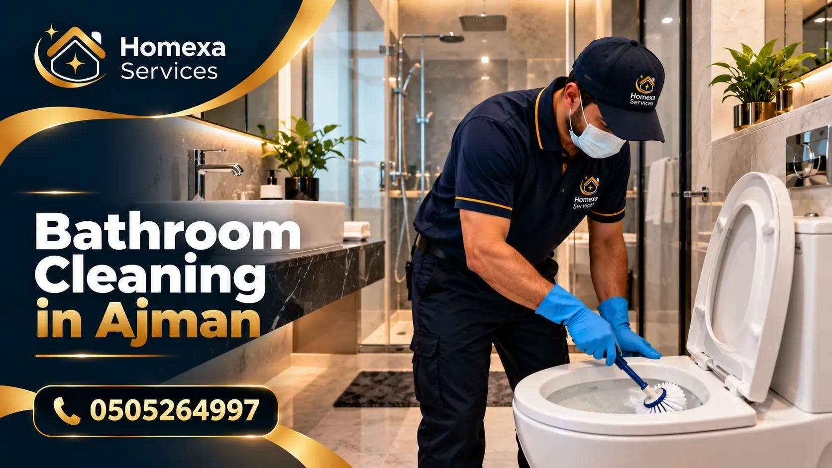 Deep Bathroom Cleaning in Ajman