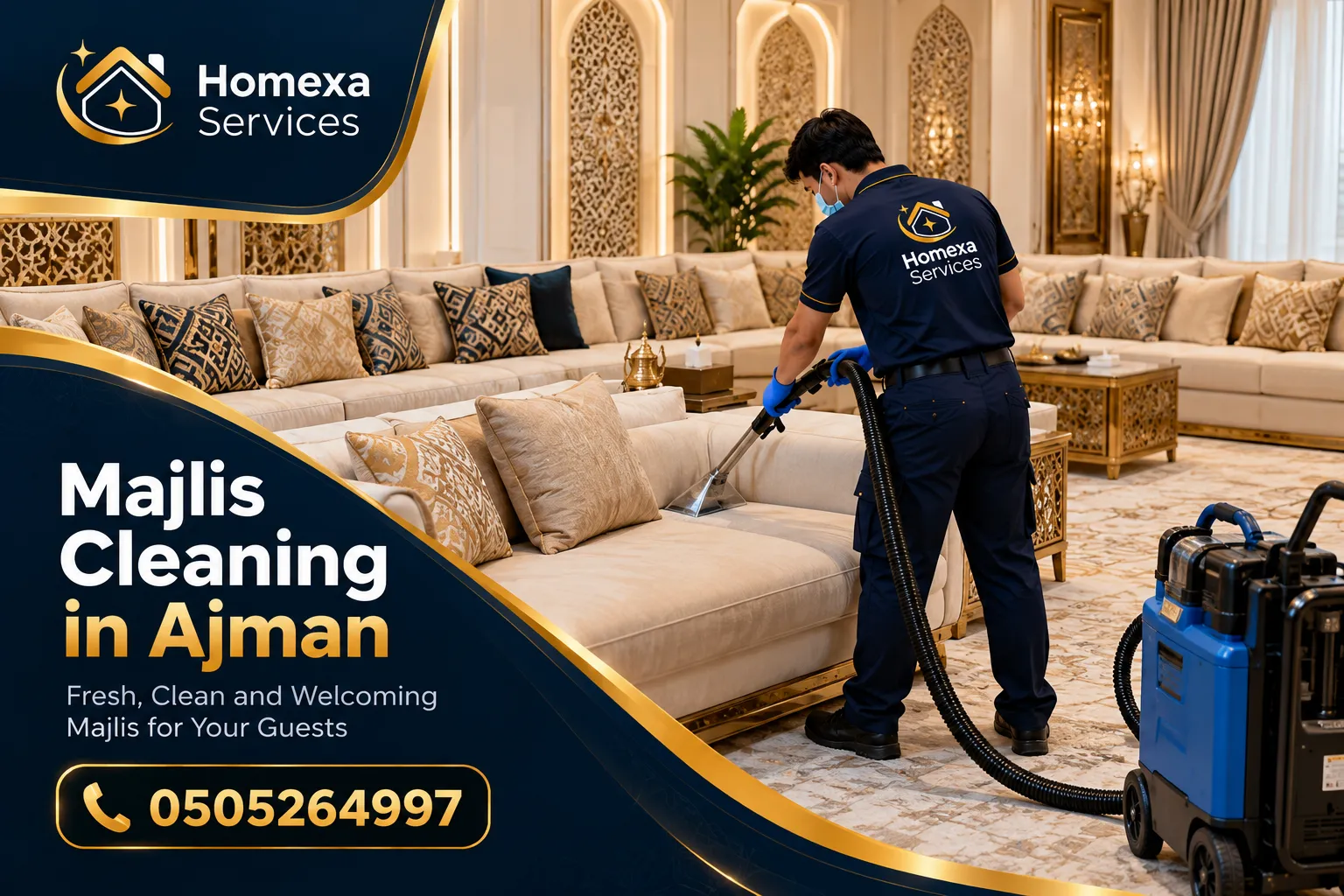 Majlis Carpet and Curtain Cleaning in Ajman