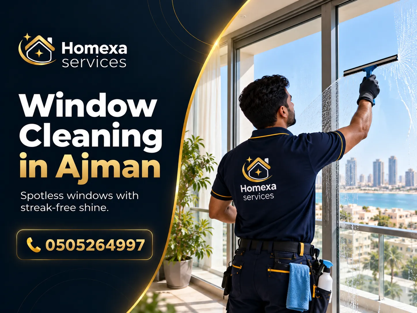 Window Frame and Track Cleaning in Ajman
