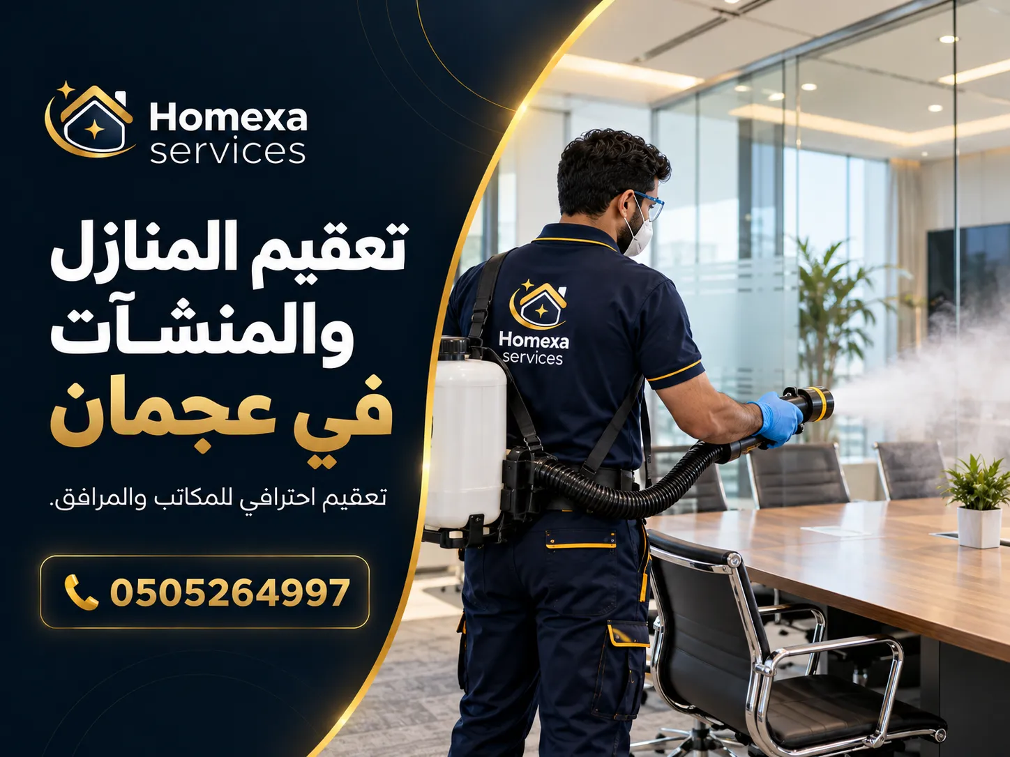 أفضل شركة تعقيم منازل ومنشآت في عجمان