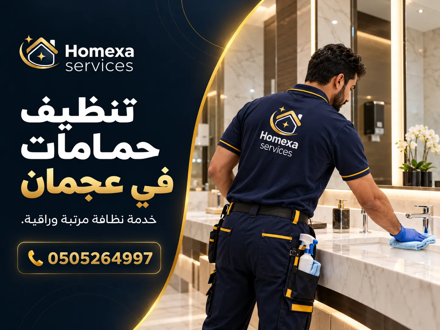 شركة تنظيف حمامات في عجمان Home Xa Services