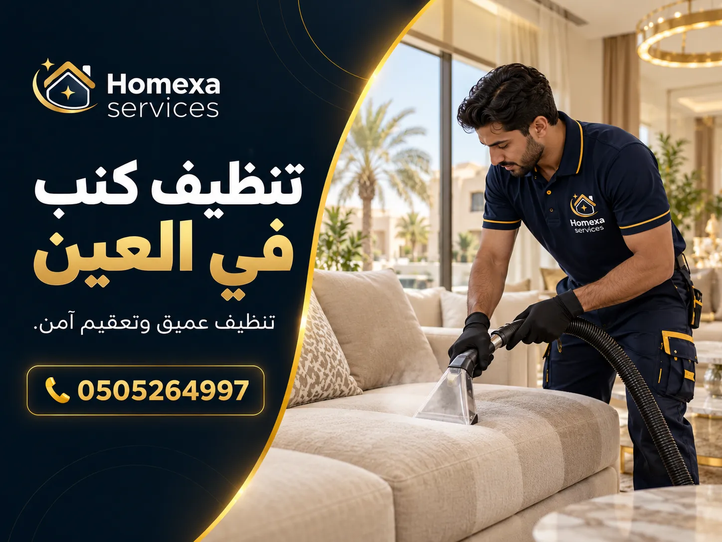 شركة تنظيف كنب في العين Home Xa Services
